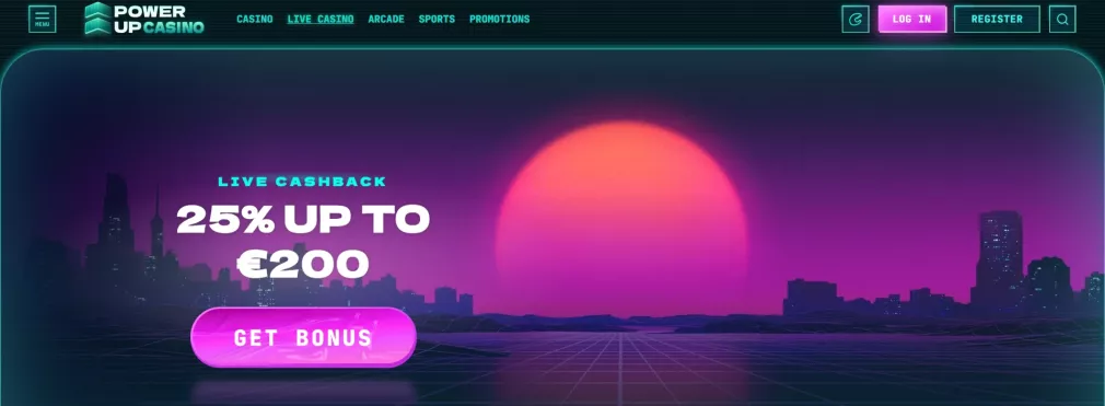 Powerup Casino Bonus bis zu 3000 Euro und 350 Freispins
